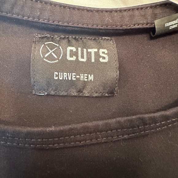 Cuts Curve Hem T-Shirt THIS IS SOLD! - Picture 2 of 8